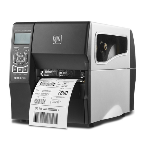 ZEBRA斑马ZT230工业级不干胶标签条码打印机带液晶屏幕203DPI