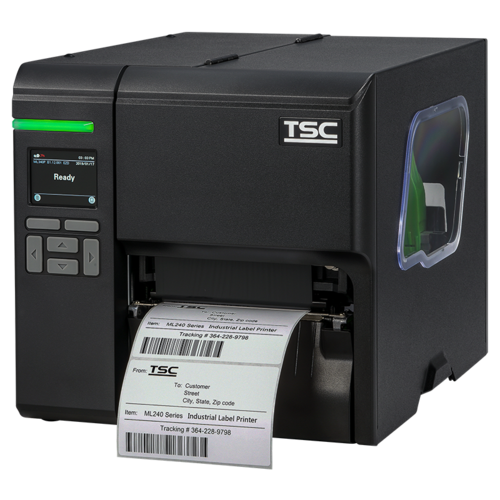 TSC MA2400/MA3400標簽打印機_小巧流線型設計_低噪音打印_彩色屏幕簡易操作_免拆卸工具輕松維護